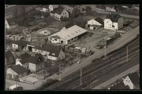 Ansichtskarte Bremen, Straßenpartie mit Bahngleis