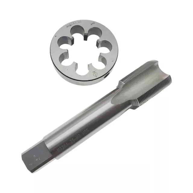 1pc HSS M32x1.25mm Right hand Plug Tap and M32x1.25mm Die Threading Tool HSS New