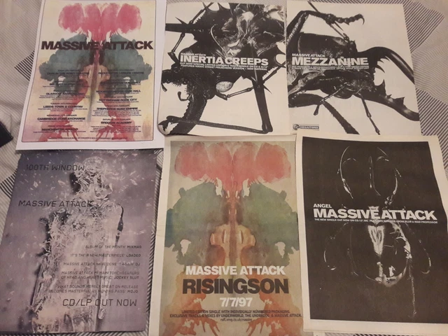 Massive Attack Mezzanine Poster FOR SALE! - PicClick UK