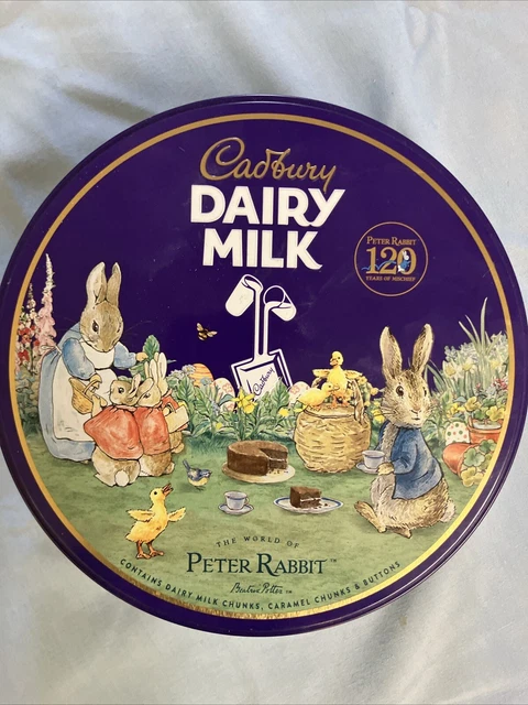 CADBURY DAIRY MILK: Peter Rabbit 120 Years Of Mischief Chocolate Button ...