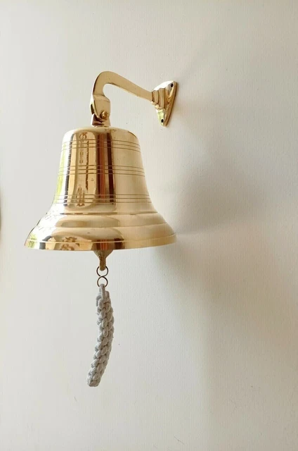 Door Bell 1912 Titanic Brass Ship Bell Wall Mount Nautical Maritime Home Decor