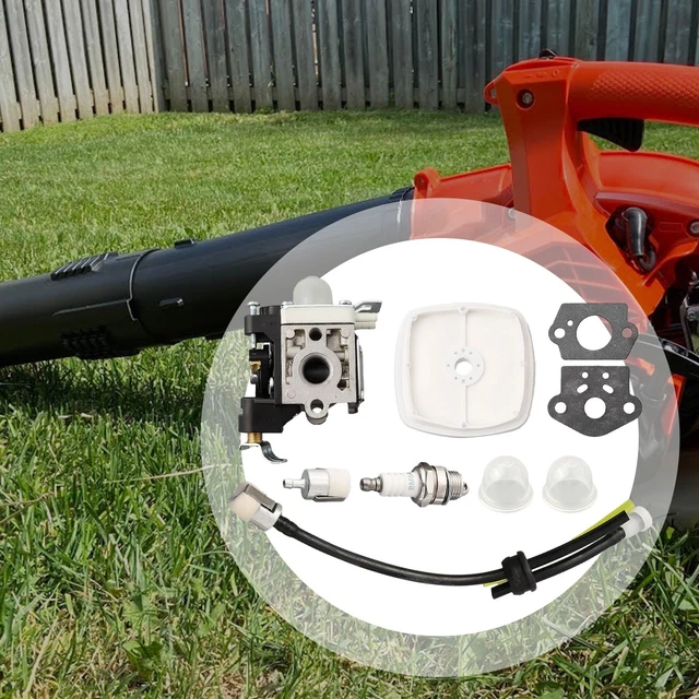 Pièces Souffleur Feuilles Kit Carburateur WTA-33-1 Pour Souffleur Echo PB- 250 - Complet Avec Joints Et Bougie Joints Conduites Carburant Souffleur