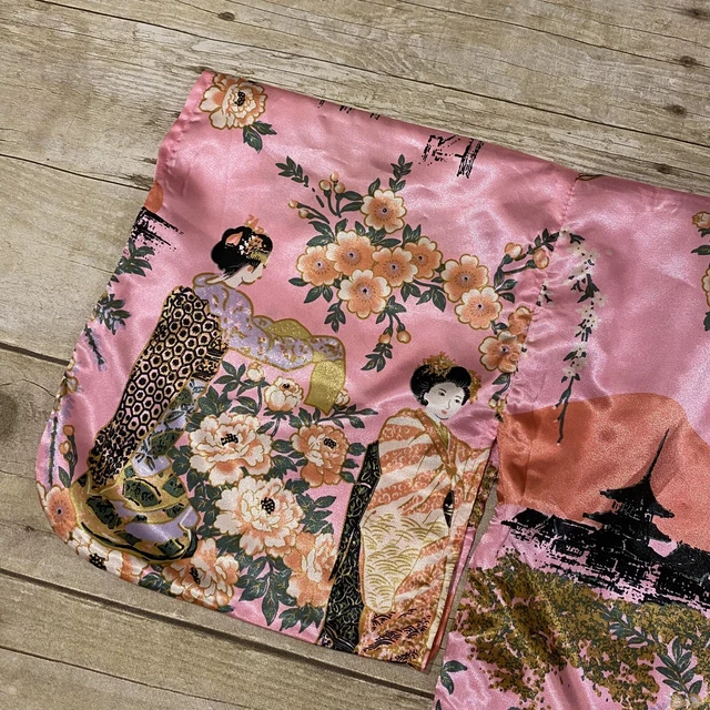Toddler Girls Japanese Kimono Small 25 in Pink Asian Traditional Wear Kids Kyoto 4