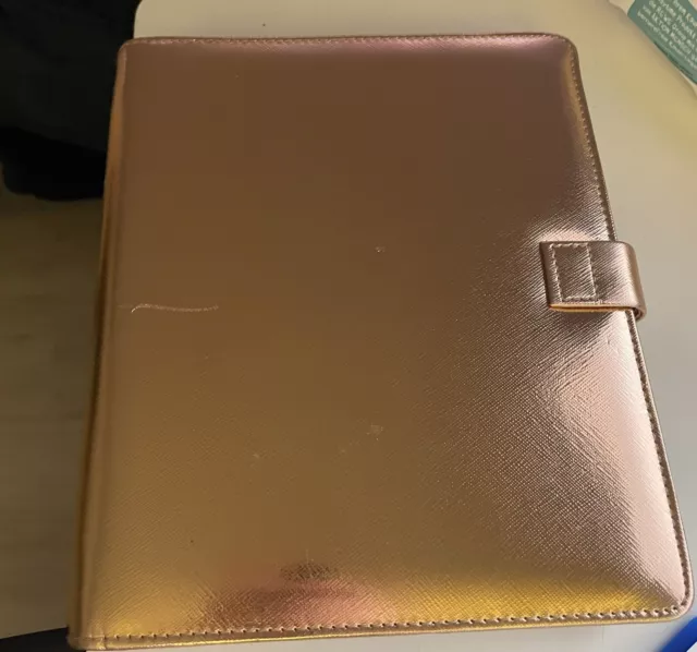 Filofax Saffiano Metallic Organizer A5 Rose Gold 3