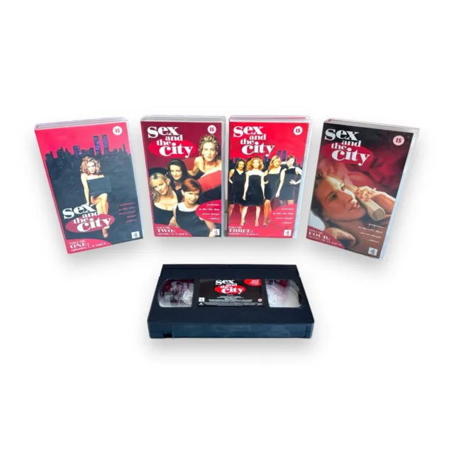 Sex and the City Complete Series/Season One  Set 4 PAL VHS Video Tapes