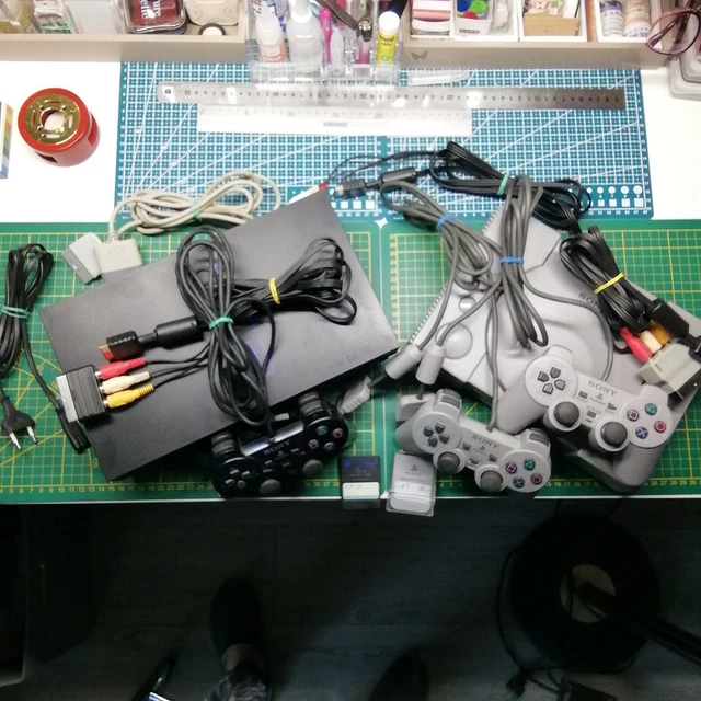 CONSOLE SONY PLAYSTATION 1 testée avec cables manette Jeu ps1 euro PAL EUR 99,99 - FR