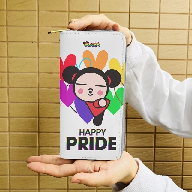 PUCCA happy pride wallet fold long purse wallet cards handbag card bag pouch