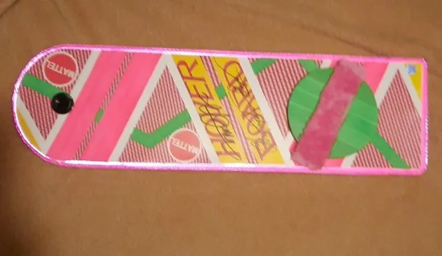 Back to the Future Hoverboard Signed by Michael J Fox & Christopher Lloyd Genuin