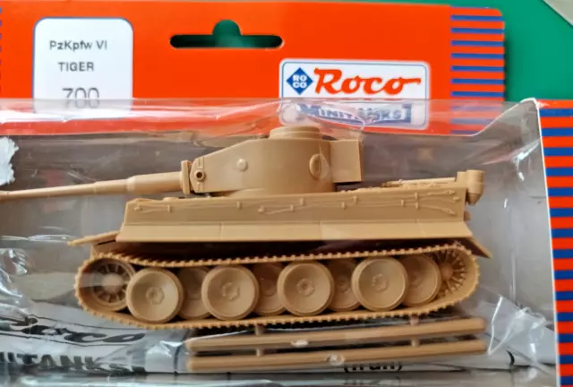 Roco Minitanks H0 700 Panzer PzKpfw VI Militaria Bundeswehr Neu in OVPZ 0-1 (MI)