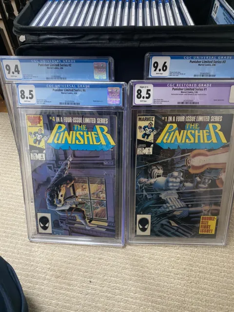 CGC Graded Comic Book Lot: Spiderman, Superman and Punisher