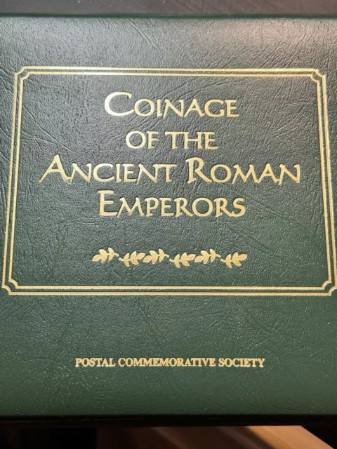 Coinage of the Ancient Roman Emperors / Postal Commemorative Society PCS Album