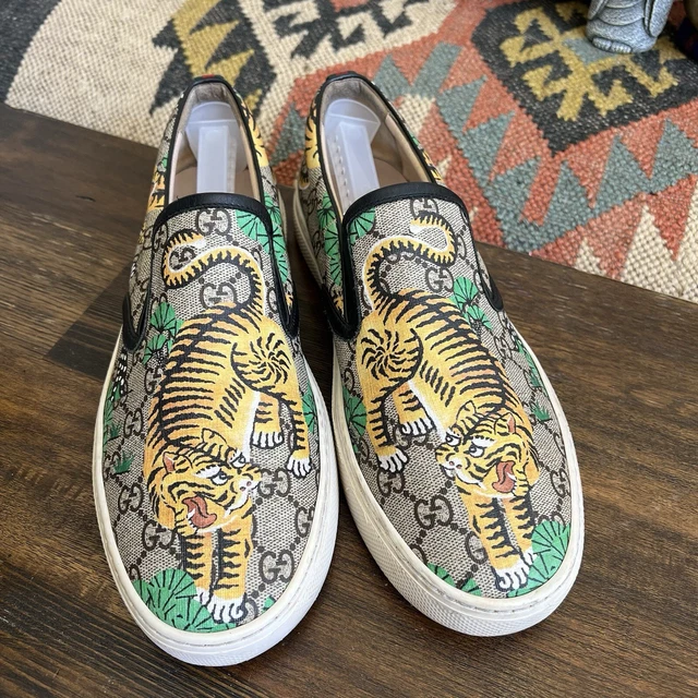GUCCI Dublin Bengal Tiger Men’s Loafers 9 (US 9.5) Gucci | Shoes | Gucci Tiger Princetown Loafers Authentic  main image 3