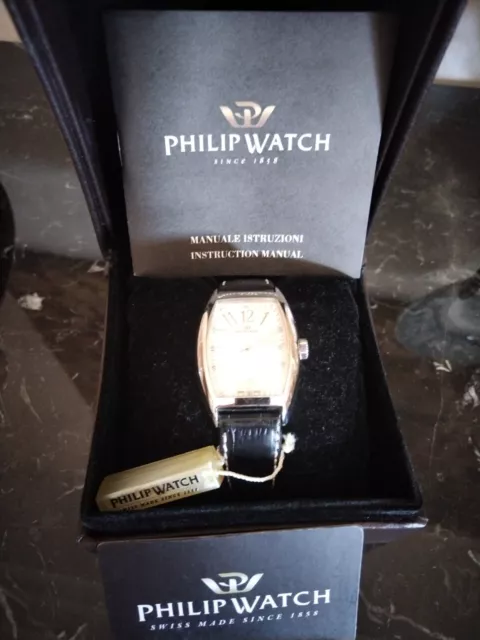 Orologio Philip Watch Panama 8211850015 con mov. automatico meccanico manuale