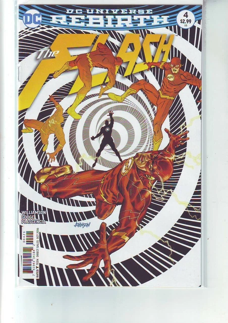 Dc Comics The Flash Vol. 5 Rebirth Issue #4 Oct 2016 Variant Same Day Dispatch