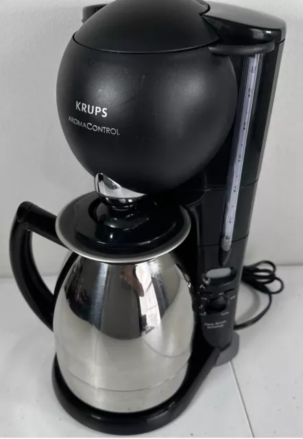 KRUPS 229-7A Aroma Control Coffeemaker with Thermal Carafe and Programmable  Timer 