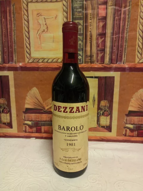 Vino 1981 Barolo Dezzani 13% 75cl