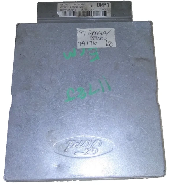 F77F-12A650-NB ECM ECU computer 1997 Ford Ranger Mazda B3000 **Tested ...