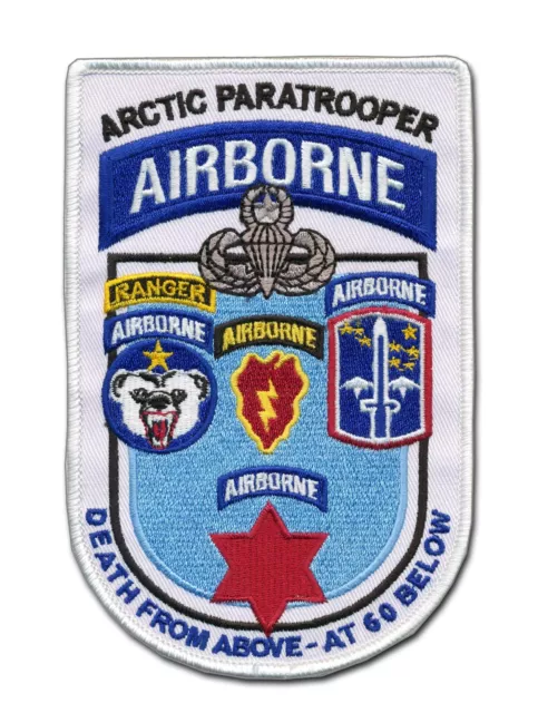 US Paratrooper - US Airborne - Arctic Paratrooper - Alaska Airborne - US Ranger