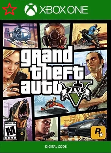 Grand Theft Auto V GTA 5 Premium Edition Xbox One KEY VPN