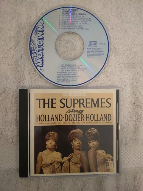 The Supremes - Sing Holland Dozier Holland (CD) Motown