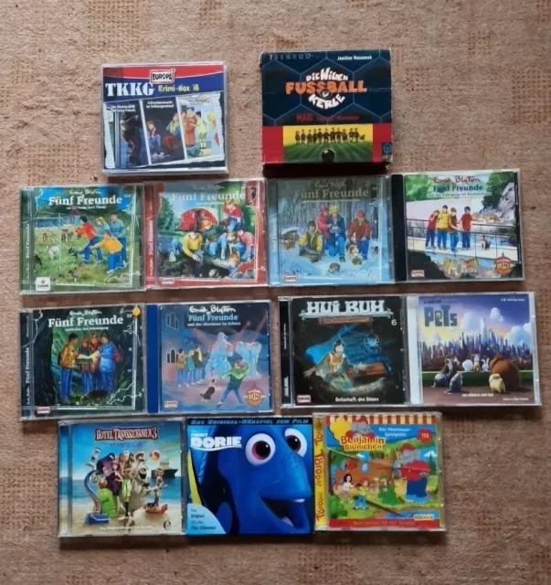 Kinder Hörspiel CD Sammlung - Fünf Freunde,Walt Disney uva - Konvolut - Ansehen