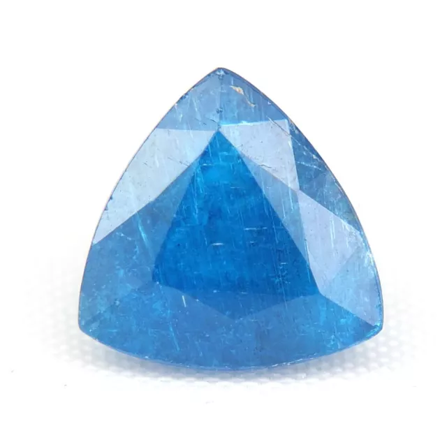 SHOLA Echt 3,31 Ct Natürlicher Blau Apatit Top Farbe aus Brasilien