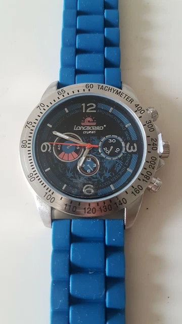 ATLAS MENS WRIST Tachymeter Watch Longboard Stories Edition