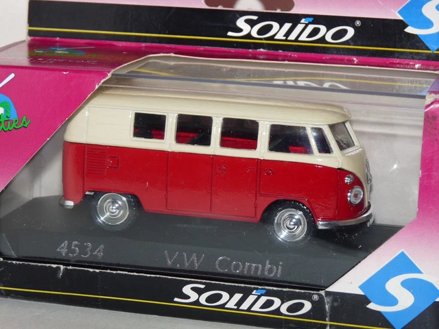 LJ292 SOLIDO PRESTIGE 8403 1/18 1:18 Volkswagen VW combi