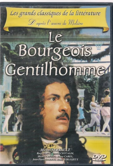 Dvd Zone 2--Le Bourgeois Gentilhomme--Serrault/Varte/Ceccaldi/Creton/Carel