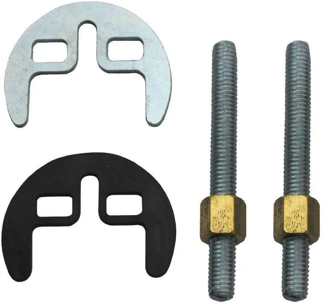 Set Di Fissaggio Per Rubinetto A 2 Fori, Idrobric Blimin0023Se