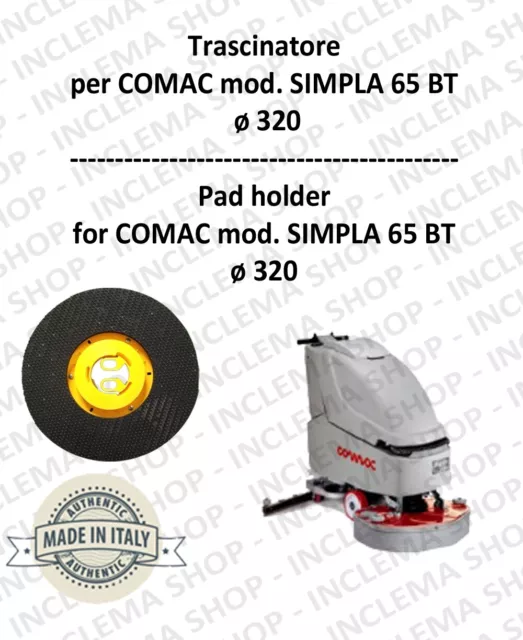 Trascinatore for Scrubber Dryer COMAC mod. SIMPLA 65 BT