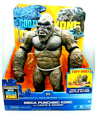 godzilla vs kong mega kong figure with lights and sounds stores