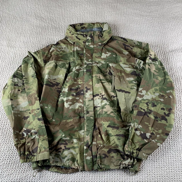 Extreme Cold/Wet Weather (Gen 3) Layer 6 OCP Jacket, Size Medium Long, EUC Hood