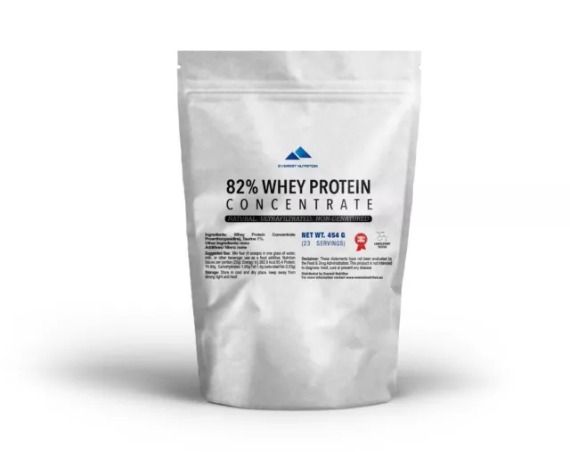 Whey Protein Concentrate 82% Wpc  Pure Powder Natural Flavour