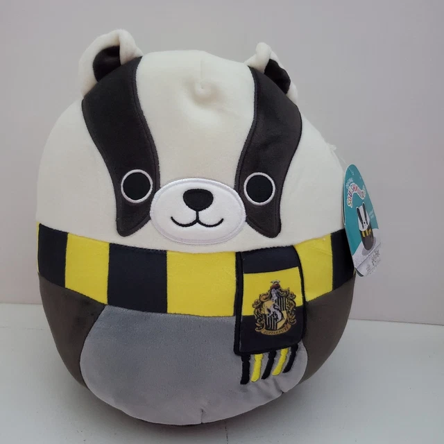 SQUISHMALLOWS HARRY POTTER Hogwarts House HUFFLEPUFF BADGER 10" Inch