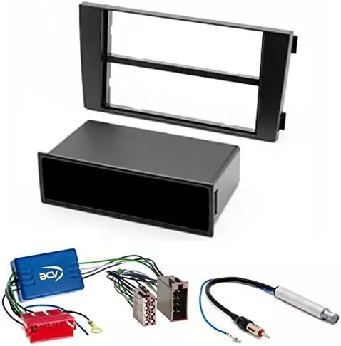 CARAV 11-002-a-12 1-DIN unidad cabeza de coche fascia facia instalación tablero kit para AU