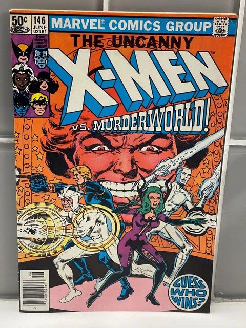 Marvel Comics Uncanny X-Men #146 Jun 1981 Doctor Doom, Arcade "vs. Murderworld!"