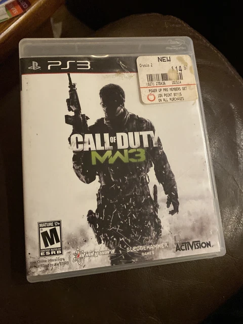 playstation 3 call duty modern warfare