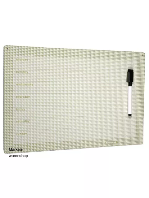 Cabanaz - Memoboard mit Stift, Rimini, Pinnwand Magnettafel 1241010