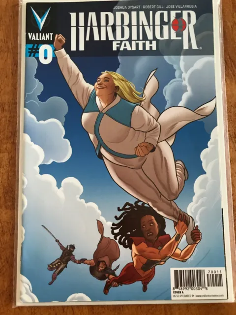 Harbinger Faith #0 Cover A 1St Print Valiant Comics 2014 Joshua Dysart - Nm