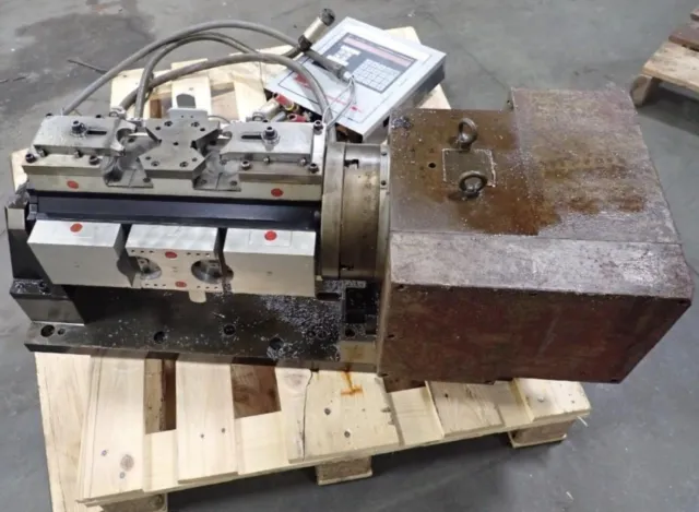 SMW ET200 CNC Rotary Table wChick Double Vise Tombstone 4th Axis Sub System 1636