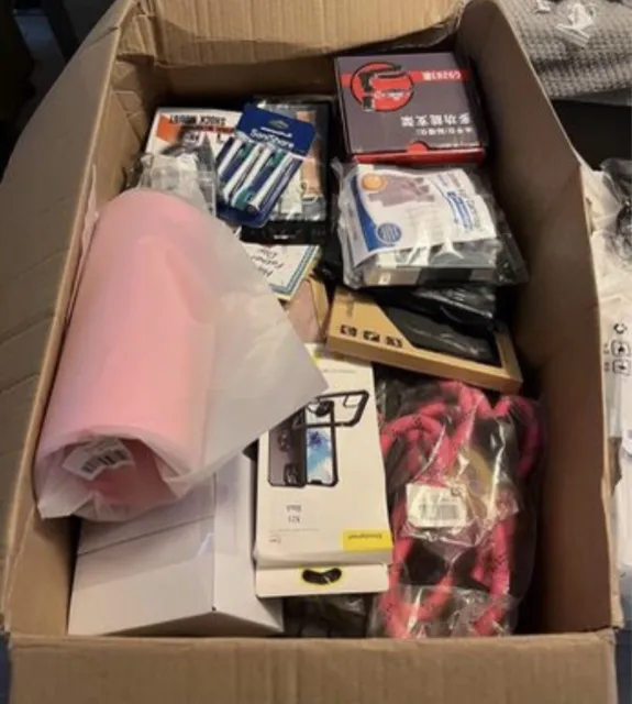 Amazon Box With New 25+ Items In Mixed Categories