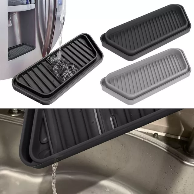 Refrigerator Drip Tray Silicone Absorbent Water Dispenser Drip Catcher Pad