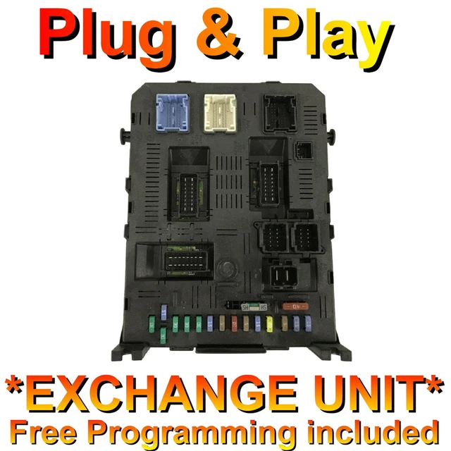 PEUGEOT CITROEN BSI / BCM Body Control Module 9661940180 *PLUG & PLAY