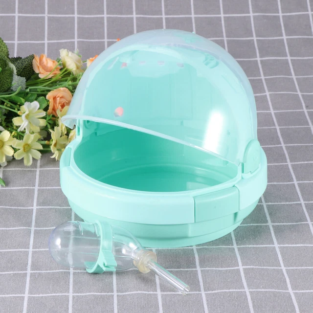 Caja de casa transparente para hámster jaula para hámsters Hampster