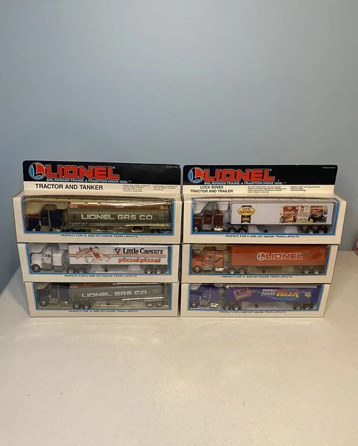 Lionel-Tractor and Trailer/Tanker Lot of 6 Lionel-Tractor and Trailer/Tanker Lot of 6