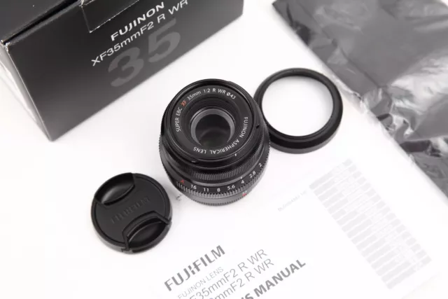 Fujifilm XF FUJINON 35mm f/2.0 R WR (schwarz)