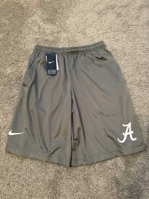 Nike University of Alabama Crimson Tide Dri-Fit Shorts Men's Small NEW with tags