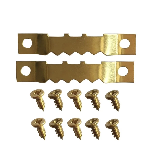 10 Pcs Kit Ganci E Viti Per Telaio Appendini Quadri Anello Cornici