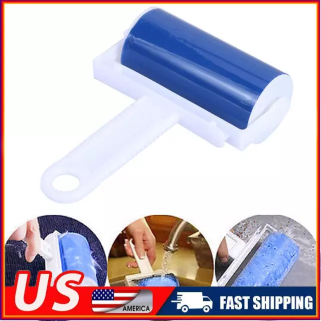 Washable Lint Roller Pet Hair Remover Tools Reusable for Cat Dog Pet Hair